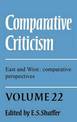 Comparative Criticism: Volume 22, East and West: Comparative Perspectives