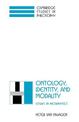 Ontology, Identity, and Modality: Essays in Metaphysics