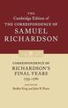 Correspondence of Richardson's Final Years (1755-1761)