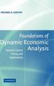 Foundations of Dynamic Economic Analysis: Optimal Control Theory and Applications