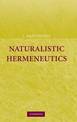 Naturalistic Hermeneutics