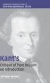 Kant's 'Critique of Pure Reason': An Introduction