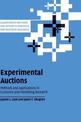 Experimental Auctions: Methods and Applications in Economic and Marketing Research