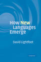 How New Languages Emerge