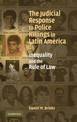 The Judicial Response to Police Killings in Latin America: Inequality and the Rule of Law