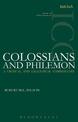 Colossians and Philemon (ICC)