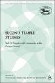 Second Temple Studies: Vol. 2: Temple and Community in the Persian Period