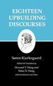 Kierkegaard's Writings, V, Volume 5: Eighteen Upbuilding Discourses