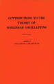 Contributions to the Theory of Nonlinear Oscillations (AM-20), Volume I