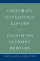 Corporate Governance Lessons from Transition Economy Reforms