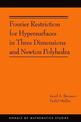 Fourier Restriction for Hypersurfaces in Three Dimensions and Newton Polyhedra (AM-194)