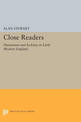 Close Readers: Humanism and Sodomy in Early Modern England