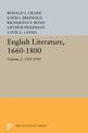 English Literature, Volume 2: 1939-1950