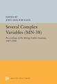 Several Complex Variables (MN-38), Volume 38: Proceedings of the Mittag-Leffler Institute, 1987-1988. (MN-38)