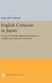 English Criticism in Japan: Essays by Younger Japanese Scholars on English and American Literature