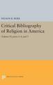 Critical Bibliography of Religion in America, Volume IV, parts 3, 4, and 5