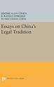 Essays on China's Legal Tradition