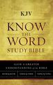 KJV, Know The Word Study Bible, Cloth over Board, Red Letter Edition: Gain a greater understanding of the Bible book by book, ve