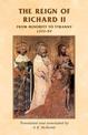 The Reign of Richard II: From Minority to Tyranny 1377-97