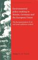 Environmental Policy-Making in Britain, Germany and the European Union: The Europeanisation of Air and Water Pollution Control