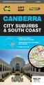 Canberra City Suburbs & South Coast Map 248 7th ed