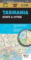 Tasmania State & Cities Map 719 8th ed (waterproof)