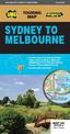 Sydney to Melbourne Map 245 8th ed