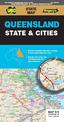 Queensland State & Cities Map 419 10th ed (waterproof)