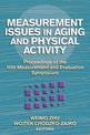 Measurement Issues in Aging and Physical Activity: Proceedings of the 10th Measurement and Evaluation Symposium