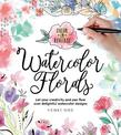 Color in Reverse: Watercolor Florals: Let your creativity and pen flow over delightful watercolor designs