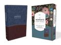 NIV, The Woman's Study Bible, Leathersoft, Blue/Brown, Full-Color, Red Letter: Receiving God's Truth for Balance, Hope, and Tran