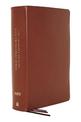 NIV, Charles F. Stanley Life Principles Bible, 2nd Edition, Genuine Leather, Brown, Comfort Print: Holy Bible, New International