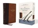 NASB, MacArthur Study Bible, 2nd Edition, Leathersoft, Brown, Comfort Print: Unleashing God's Truth One Verse at a Time