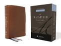 NASB, MacArthur Study Bible, 2nd Edition, Premium Goatskin Leather, Brown, Premier Collection, Comfort Print: Unleashing God's T