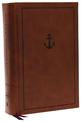 NKJV, Interleaved Bible, Journal Edition, Leathersoft over Board, Brown, Red Letter, Comfort Print: The Ultimate Bible Journalin