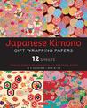 Japanese Kimono Gift Wrapping Papers - 12 Sheets: 18 x 24 inch (45 x 61 cm) Wrapping Paper