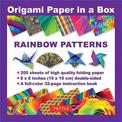 Origami Paper in a Box - Rainbow Patterns