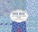 Cool Blue Gift Wrapping Papers - 6 sheets: 24 x 18 inch (61 x 45 cm) Wrapping Paper