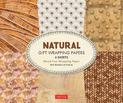 All Natural Gift Wrapping Papers 6 sheets: 24 x 18 inch (61 x 45 cm) Wrapping Paper