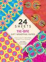 Tie-Dye Gift Wrapping Paper - 24 sheets: 18 x 24" (45 x 61 cm) Wrapping Paper