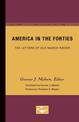 America in the Forties: The Letters of Ole Munch Raeder