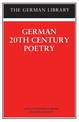 German 20th Century Poetry