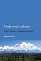 Morphology in English: Word Formation in Cognitive Grammar