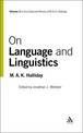 On Language and Linguistics: Volume 3