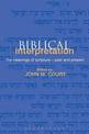 Biblical Interpretation: A Historical Reader