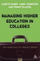 Managing Higher Education in Colleges