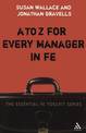 A to Z for Every Manager in FE