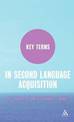 Key Terms in Second Language Acquisition