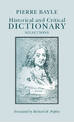 Historical and Critical Dictionary: Selections