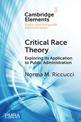 Critical Race Theory: Exploring Its Application to Public Administration